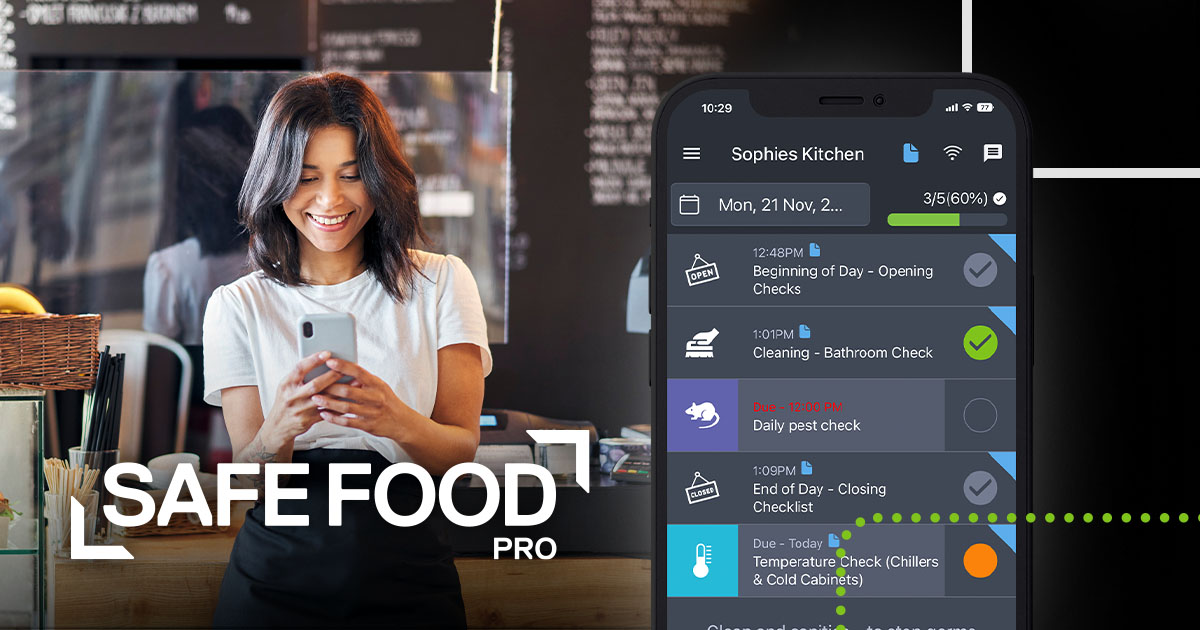 Restaurants & Dine In Food Safety Software Safe Food Pro